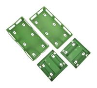 Healvian Plateau à Ventouse en Plastique Vert 4pcs pour Fête des Mères, Disque de Mousse Quadrangulaire pour Décoration Mariage Voiture sans Laisser de Traces