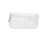 Healvian Pochette pour Téléphone Portable PVC Porte-Monnaie Zippé Sac De Rangement Portable Transparent