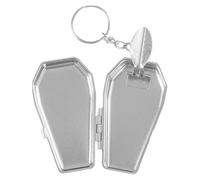 Healvian Porte-Clés Cendrier Métal Forme Cercueil Étanche Petit Format pour Voyages Professionnels et Pêche