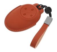 Healvian Porte-clés de Voiture Ancien en PU, Coque de Protection Facile | Accès Complet aux Boutons, Installation Rapide, pour Clé Télécommande Dragon Tyrannique, Orange