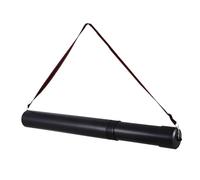 Healvian Porte-Flèches Extensible en Plastique Noir 50-88 CM, Tube Rétractable Portable pour Tir à l'arc, Accessoire Adapté à L'Entraînement Individuel et Compétition en Extérieur