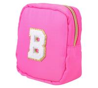 Healvian Porte-Monnaie Femme Étanche Petit Format Nylon Rose Fuchsia Fermeture Éclair pour Porte-clés Paquet à Tampons Usage Quotidien Voyage