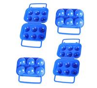 Healvian Porte-œufs Plastique Avec Compartiments Boîtes à Œufs Pour Rangement Alimentaire Bac De Conservation Pratique Pour Œufs Entiers