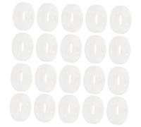 Healvian Porte-verre 30 Paires D'Embouts De Branches De Lunettes En Silicone D'Oreille De Lunettes Support De Silicone De Lunettes Support En Silicone Anneau De En Silicone