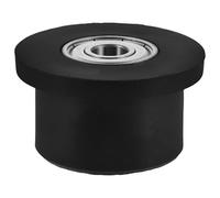 Healvian Poulie de Fitness Silencieuse pour Machine de Gym Compacts et Antidérapants pour Rameur et Machine Squat Accessoire Core Training pour Entraînement Sécurisé