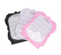 Healvian Présentoir de Manucure Européen 3Pcs Carte de Nail Art Pratique pour et Compact Affichage Élégant des Ongles Inclut 3 Panneaux