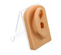 Healvian Présentoir Doreilles Réalistes Modèle De Fausse Oreille Support De Boucle Doreille Multifonction En Silicone Robuste