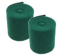 Healvian Protection d'arbre pour Balançoire et Slackline, Sangle Résistante à l'abrasion 2 Pièces 200 Cm X 10 Cm, Tissu Vert Solide pour Extérieur, Rembourrage Protège-Tronc pour
