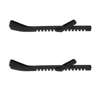 Healvian Protège-Lames Protection Solide pour Patins à Glace en Caoutchouc Noir Facile à Enfiler et Retirer pour Garçon et Filles et Adultes en Patinage Artistique