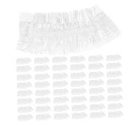 Healvian Protège-oreilles Jetables Étanches 1000 Pcs Transparents en Plastique, Bain et Coloration Capillaire, Protection Auditive Confortable pour Adultes, Usage Unique, Soin Peau