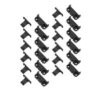 Healvian push on panel clips cabinet panel connecting hardware concealed panel brackets 12pcs ABS detachable easy reconfiguration for modern homes and furniture panel