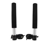 Healvian Rallonges de Poignée pour Fauteuil Roulant 27,5 Cm, 1 Paire, Extension Réglable Surface Antidérapante, Accessoires pour Fauteuils Inclinables, Aide la Mobilité pour Aidants