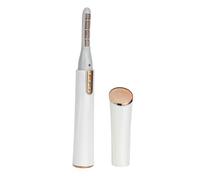 Healvian Recourbe Cils Chauffant Électrique Portable Blanc Accessoire Professionnel pour Cils Mini Facile à Transporter Chauffe Rapide Effet Grand Regard pour Usage Féminin