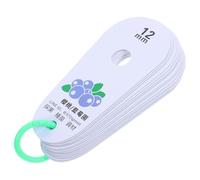 Healvian Règle de Diamètre des Fruits en Plastique Solide Outil de Mesure 16 Orifices pour Cerises Myrtilles et Baies Instrument Portable de Calibrage Précis pour Tri et Classification