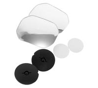 Healvian Rétroviseurs D’Angle Mort Universels pour Voiture Miroir de Recul Grand Angle 360° Circulaire Autocollant Accessoires Automobiles Sécurité pour Stationnement et Conduite Nocturne