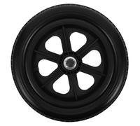 Healvian Roue arrière pour : roue gonflable de remplacement pour pneu à roulement de 12 pouces pour assemblage d'accessoires pour déambulateur