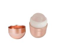 Healvian Roulette de Massage Jade pour Visage Roller Naturelle pour Serrer et Rafraîchir la Peau Outil de Soins Quotidiens pour Visage Yeux et Cou