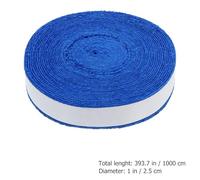 Healvian Ruban Adhésif Anti-Transpiration pour Raquette de Tennis Bandeau Antidérapant Bleu Surgrip en Polyester Élastique Accessoire Sportif Solide pour Tennis et Badminton 1 Rouleau