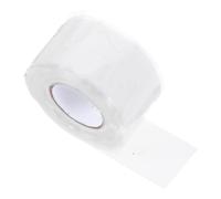 Healvian Ruban Adhésif Étanche en Silicone 2,5 Cm X 3 M Ruban de Réparation de Fuites pour Tuyaux Bande Adhésive Pratique et Résistante Anti-fuite pour Plombier et Usage Domestique