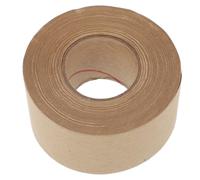 Healvian Ruban Adhésif Kraft Activé à L'Eau 48Mm X 50M Bande d'Emballage Papier Résistant aux Solvants pour Emballage et Bricolage Domestique