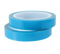Healvian Ruban Adhésif Pet Bleu Anti-vibrations pour Appareils Électroménagers, Largeur 1,8 Cm X 50 M, Lot de 2 Rouleaux, Étanche à L’air et Résistant la Température, Fixation Temporaire