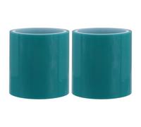 Healvian Ruban Adhésif sans Couture Double Face en Cristal Transparent Résistant à 150 °C 2 Pièces pour Bricolage UV et Création de Bijoux en Résine Époxy