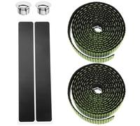 Healvian Ruban de Guidon Vélo Antidérapant en EVA Absorbant les Chocs Ceinture de Protection Jaune Accessoires Vélo Route Bande Adhésive Résistante à L’Usure 1 Lot pour Confort et