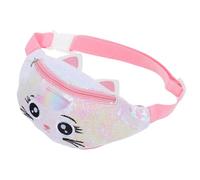 Healvian Sac à Bandoulière Mignon Sequins avec de Chat pour Ceinture Ajustable Sac à Dos Coloré pour Sorties