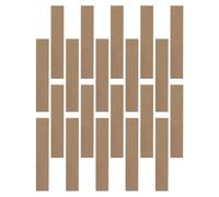 Healvian Sachets Imperméables en Papier Kraft pour Baguettes, Emballage 200 Pièces Jetables, Accessoires la Cuisine Adaptés aux Restaurants et Plats à Emporter