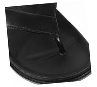 Healvian Sandales Plage Homme et Femme Légères et Durables Tongs été Confortables pour Maison et Extérieur Semelle Souple Antidérapante Modèle Noir