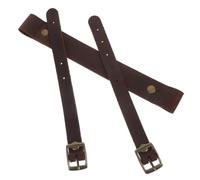 Healvian Sangle de Poignée de Cadre de Vélo en Cuir, Aide au Portage | Vélo et Cadre, Usage Extérieur, Stabilité Renforcée, Confort de Transport, Compatible Terrain Difficile