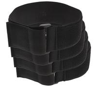 Healvian Sangle Élastique Noire 4pcs Crochet, Résistance à L'usure, Multipurpose pour Organiser et Sécuriser Vos Affaires la Maison ou Lors Course