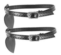 Healvian Sangles Élastiques Antidérapantes pour Talons Attaches Amovibles pour Maintien Talon Confort et Style pour Femmes