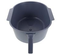 Healvian Seau de Toilette de Chevet Portable avec Poignée Seau de Rechange pour Chaise Percée et Fauteuil Roulant Adapté pour Personnes Âgées et Utilisation Nocturne