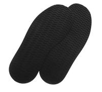 Healvian Semelles Antidérapantes Caoutchouc Noir pour Chaussures Coussinets de Protection Silencieux et Résistants à Usure Kit de Réparation Polyvalent Adapté Aux Chaussures Cuir Talons
