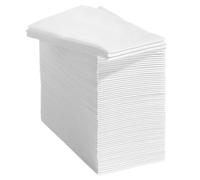 Healvian Serviettes de Table Jetables en Papier sans Poussière 43X30 CM 100 Pièces 50 G/M² Absorbantes et Douces pour Fêtes, Réceptions et Dîners Professionnels