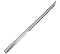Healvian Sonde d'échantillonnage de sol en acier inoxydable 50 cm x 19 mm, compatible avec poudre sèche et granulés, outil d'inspection des sols pour laboratoire et contrôle matières
