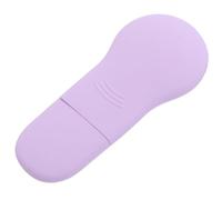 Healvian Spatule Extractrice de Points Noirs en Acier Inoxydable Double Embout, Grattoir pour Visage Compact Violet, Outil de Nettoyage en Profondeur pour Élimination Comédons et Miliums,