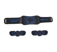 Healvian Stimulateur Abdominal Rechargeable Ems Ceinture Musculaire Electrostimulation pour Tonification et Raffermissement Du Ventre Equipement Entraînement Musculaire USB Facile à
