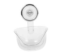 Healvian Sucsure De Tassement Transparent Rack De Rack De Suceurs De Ventouses Sursis Tassement De Ventouse Support De Maquillage De Maquillage De Maquillage Mur De Beauté Sponge Support