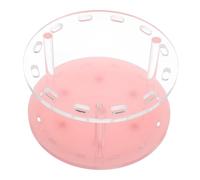 Healvian Support à Pince Épiler Rotatif Acrylique pour Extensions de Cils Organisateur pour Outils de Beauté Rack Entraînement Design Élégant et Pratique