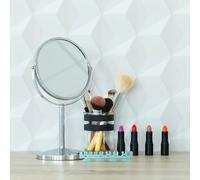 Healvian Support à Pinceaux De Maquillage en Silicone Vert Étagère De Séchage 1 Place Organiseur Pratique pour Maquillage Rangement Facile pour Types De Pinceaux Salle De Bain Quotidien