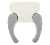 Healvian Support de bain pour bébé - Fixation murale et verrouillage de sécurité - Aide à la position debout pliable pour les nourrissons et les jeunes enfants de plus de 6 mois - Antidérapant