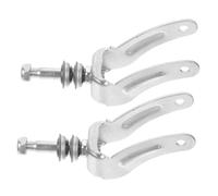 Healvian Support De Fourche Pour Roue De Compatible Avec Plusieurs Modèles Fabrication Acier Et Zingué Équipé De Roulements Pour Fonctionnement