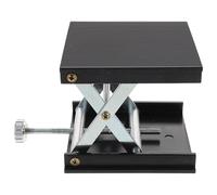 Healvian Support Élévateur de Laboratoire à Ciseaux Réglable, Plateforme Élévatrice Robuste en Métal, Table Élévatrice Polyvalente pour Expériences Scientifiques et Travaux de Menuiserie,