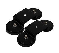 Healvian Support Magnétique pour Barre Lumineuse LED 66Mm Fixation Aimantée Robuste en Caoutchouc Compatible Véhicules Utilitaires et Voitures Accessoire Auto pour Montage Sécurisé de