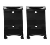 Healvian Support Multifonctionnel pour Batte de Baseball et Softball, Lot de 2 Supports Muraux pour Affichage de Battes de Match ou Autographiées