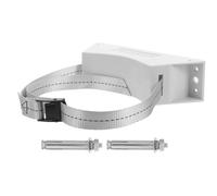 Healvian Support Mural pour Bouteille de Gaz 40labs en Plastique Gris Sangle Réglable pour Cylindre 40l, Porte-cylindre Sécurisé pour Gaz Propane et Oxygène, Garage et Sous-sol,