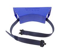 Healvian Support Mural pour Bouteille D'oxygène 40 L avec Sangle de Fixation Réglable, Structure Métallique Bleue, Support de Réservoir Cylindrique Stable pour Maison, Camping-car
