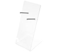 Healvian Support Mural pour Sèche-Cheveux en Métal Et Acrylique 10.63X4.72X4.72 Pouces Rangement Compact pour Salle De Bain Organisateur De Séchoir À Cheveux Pratique
